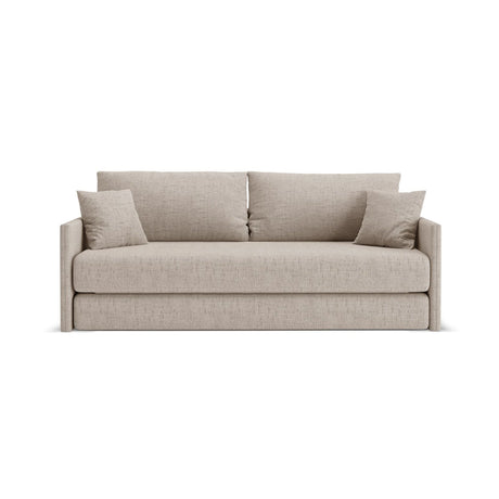 Shannon 3-Sitzer Sofa aus Strukturierter Stoff in Cappuccino (Moly 11), 209x94x87 cm von Cosmopolitan Design – Bild 1
