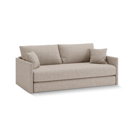 Shannon 3-Sitzer Sofa aus Strukturierter Stoff in Cappuccino (Moly 11), 209x94x87 cm von Cosmopolitan Design – Bild 3