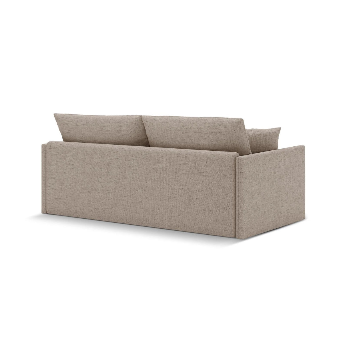 Shannon 3-Sitzer Sofa aus Strukturierter Stoff in Cappuccino (Moly 11), 209x94x87 cm von Cosmopolitan Design – Bild 6