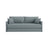 Shannon 3-Sitzer Sofa aus Strukturierter Stoff in Hellblau (Moly 74), 209x94x87 cm von Cosmopolitan Design – Bild 1