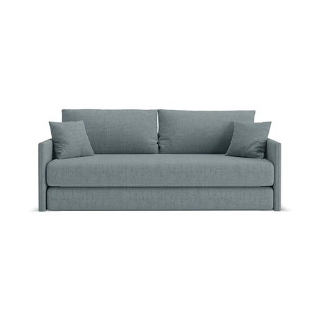 Shannon 3-Sitzer Sofa aus Strukturierter Stoff in Hellblau (Moly 74), 209x94x87 cm von Cosmopolitan Design – Bild 1