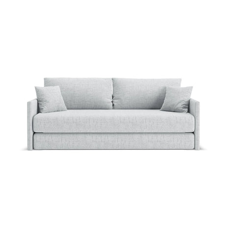 Shannon 3-Sitzer Sofa aus Strukturierter Stoff in Hellgrau (Moly 70), 209x94x87 cm von Cosmopolitan Design – Bild 1