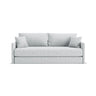 Shannon 3-Sitzer Sofa aus Strukturierter Stoff in Hellgrau (Moly 70), 209x94x87 cm von Cosmopolitan Design – Bild 1