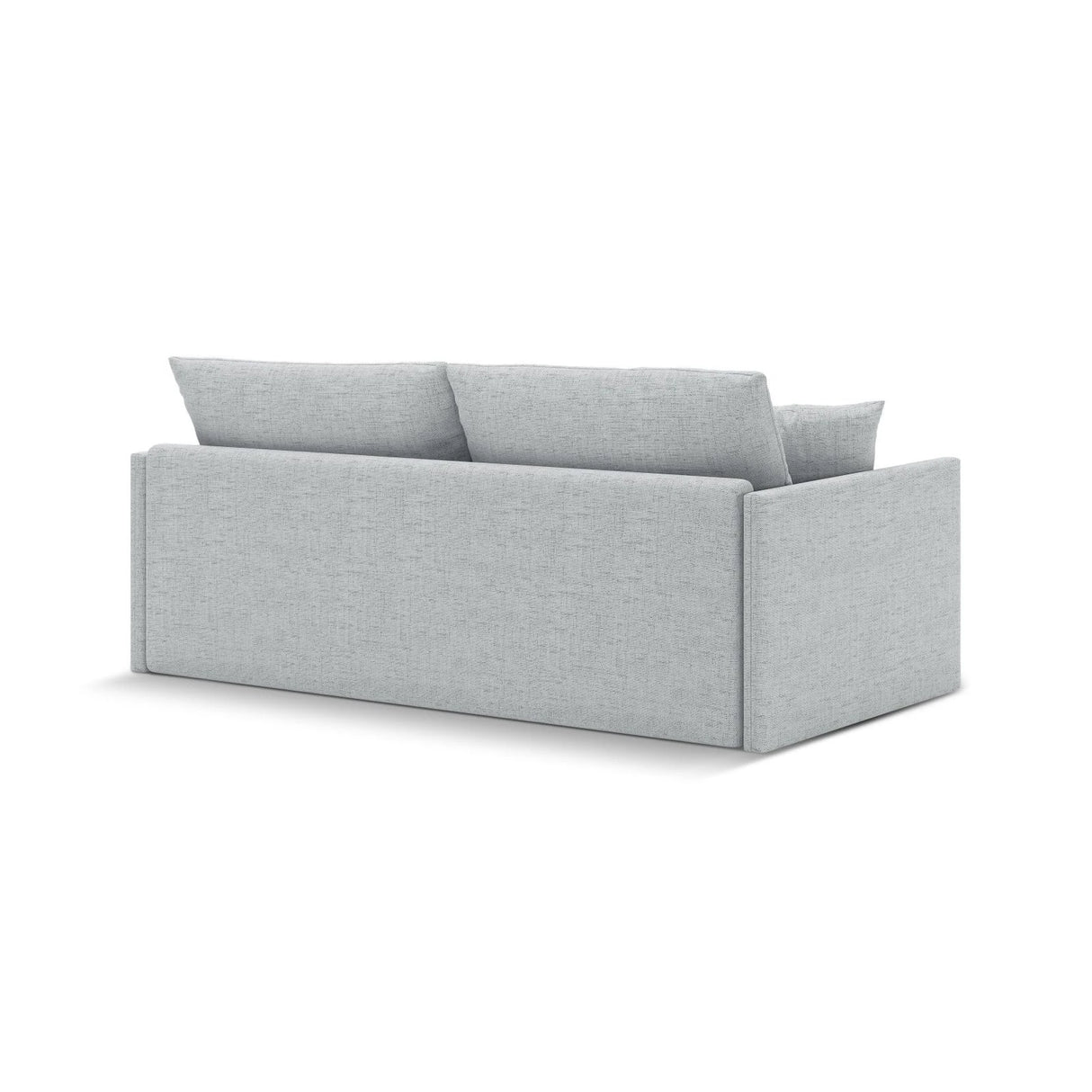 Shannon 3-Sitzer Sofa aus Strukturierter Stoff in Hellgrau (Moly 70), 209x94x87 cm von Cosmopolitan Design – Bild 6