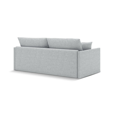 Shannon 3-Sitzer Sofa aus Strukturierter Stoff in Hellgrau (Moly 70), 209x94x87 cm von Cosmopolitan Design – Bild 6