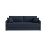 Shannon 3-Sitzer Sofa aus Strukturierter Stoff in Königsblau (Moly 79), 209x94x87 cm von Cosmopolitan Design – Bild 1