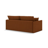 Shannon 3-Sitzer Sofa aus Strukturierter Stoff in Ziegelstein (Moly 54), 209x94x87 cm von Cosmopolitan Design – Bild 6