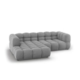Sky 3-Sitzer Ecksofa, Linke Seite, aus Samt, 244x162x70 cm von Cosmopolitan Design – Bild 4