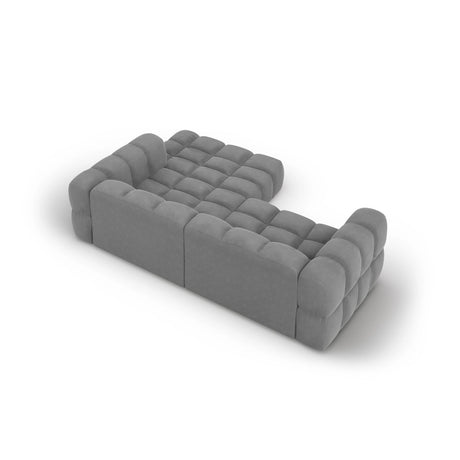 Sky 3-Sitzer Ecksofa, Rechte Seite, aus Samt, 244x162x70 cm von Cosmopolitan Design – Bild 5