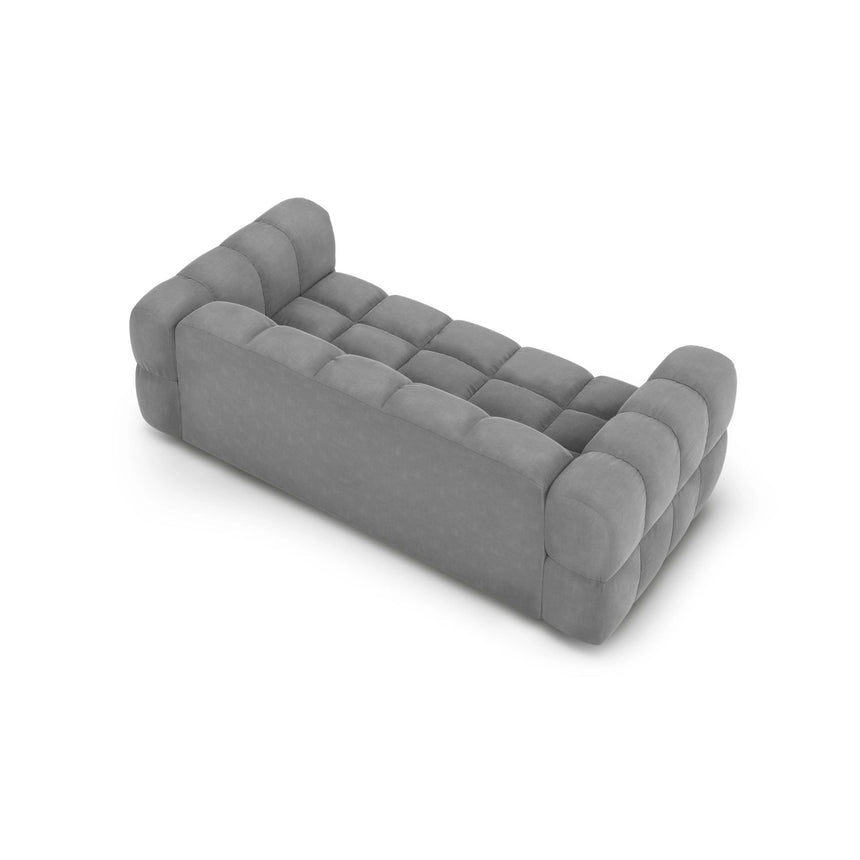 Sky 3-Sitzer Sofa aus Samt, 214x102x70 cm von Cosmopolitan Design – Bild 4