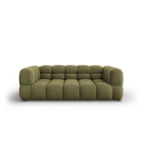 Sky 3-Sitzer Sofa aus Samt in Hellgrün (Casino Forest), 214x102x70 cm von Cosmopolitan Design – Bild 1