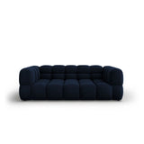 Sky 3-Sitzer Sofa aus Samt in Königsblau (Casino Deep Blue), 214x102x70 cm von Cosmopolitan Design – Bild 1