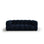 Sky 3-Sitzer Sofa aus Samt in Königsblau (Casino Deep Blue), 214x102x70 cm von Cosmopolitan Design – Bild 1