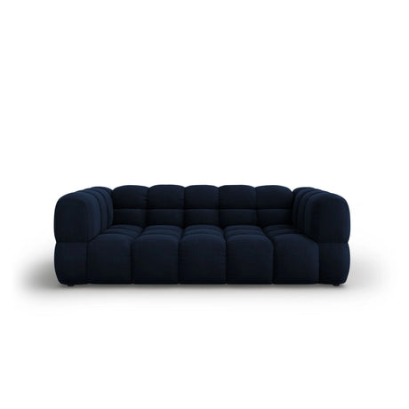 Sky 3-Sitzer Sofa aus Samt in Königsblau (Casino Deep Blue), 214x102x70 cm von Cosmopolitan Design – Bild 1
