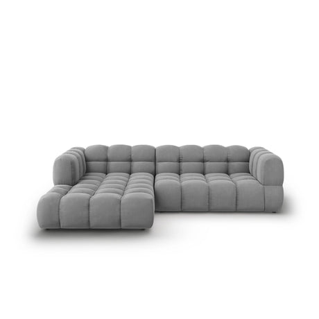 Sky 4-Sitzer Ecksofa, Linke Seite, aus Samt, 272x162x70 cm von Cosmopolitan Design – Bild 1