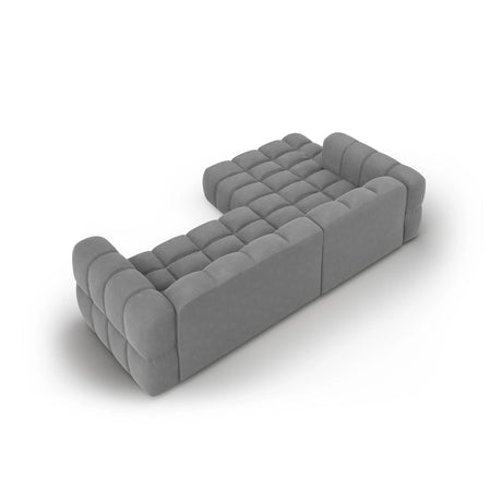 Sky 4-Sitzer Ecksofa, Linke Seite, aus Samt, 272x162x70 cm von Cosmopolitan Design – Bild 4