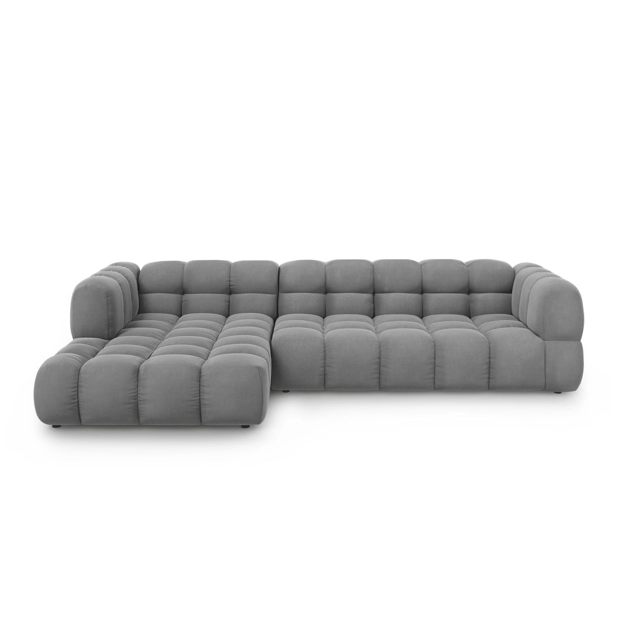 Sky 4-Sitzer Ecksofa, Linke Seite, aus Samt, 300x162x70 cm von Cosmopolitan Design – Bild 1