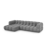 Sky 4-Sitzer Ecksofa, Linke Seite, aus Samt, 300x162x70 cm von Cosmopolitan Design – Bild 3