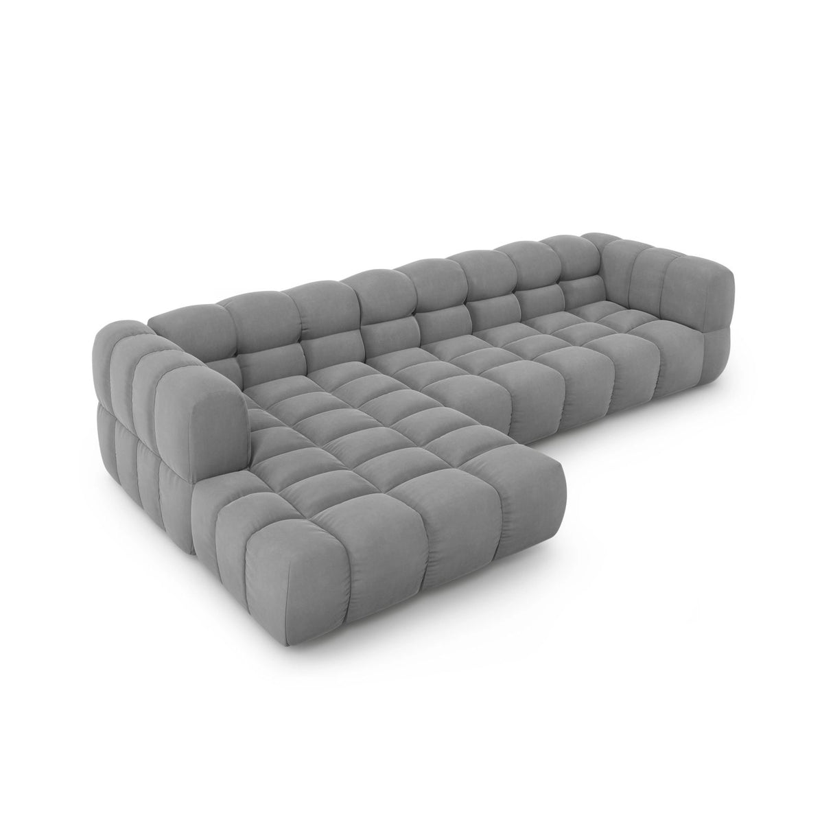 Sky 4-Sitzer Ecksofa, Linke Seite, aus Samt, 300x162x70 cm von Cosmopolitan Design – Bild 4