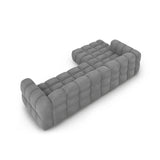 Sky 4-Sitzer Ecksofa, Linke Seite, aus Samt, 300x162x70 cm von Cosmopolitan Design – Bild 5