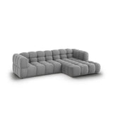 Sky 4-Sitzer Ecksofa, Rechte Seite, aus Samt, 272x162x70 cm von Cosmopolitan Design – Bild 3