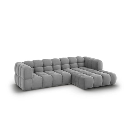 Sky 4-Sitzer Ecksofa, Rechte Seite, aus Samt, 272x162x70 cm von Cosmopolitan Design – Bild 3