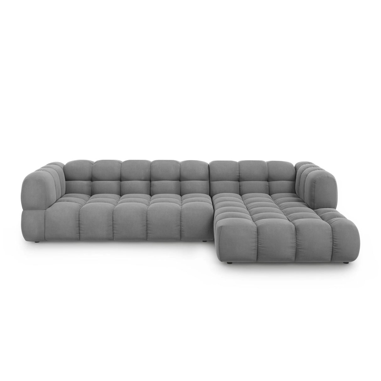 Sky 4-Sitzer Ecksofa, Rechte Seite, aus Samt, 300x162x70 cm von Cosmopolitan Design – Bild 1