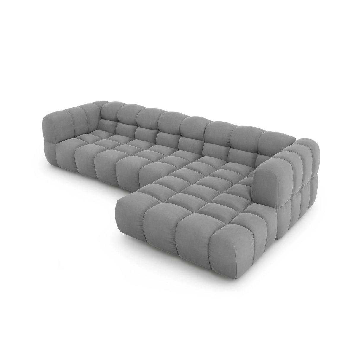 Sky 4-Sitzer Ecksofa, Rechte Seite, aus Samt, 300x162x70 cm von Cosmopolitan Design – Bild 4