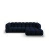 Sky 4-Sitzer Ecksofa, Rechte Seite, aus Samt in Königsblau (Casino Deep Blue), 272x162x70 cm von Cosmopolitan Design – Bild 1