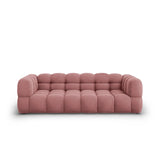 Sky 4-Sitzer Sofa aus Samt in Flamingo (Casino Salmon), 244x102x70 cm von Cosmopolitan Design – Bild 1