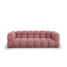 Sky 4-Sitzer Sofa aus Samt in Flamingo (Casino Salmon), 244x102x70 cm von Cosmopolitan Design – Bild 1