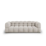 Sky 4-Sitzer Sofa aus Samt in Hellbeige (Casino Pearl), 244x102x70 cm von Cosmopolitan Design – Bild 1