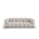 Sky 4-Sitzer Sofa aus Samt in Hellbeige (Casino Pearl), 244x102x70 cm von Cosmopolitan Design – Bild 1