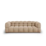 Sky 4-Sitzer Sofa aus Samt in Sand (Casino Lion), 244x102x70 cm von Cosmopolitan Design – Bild 1