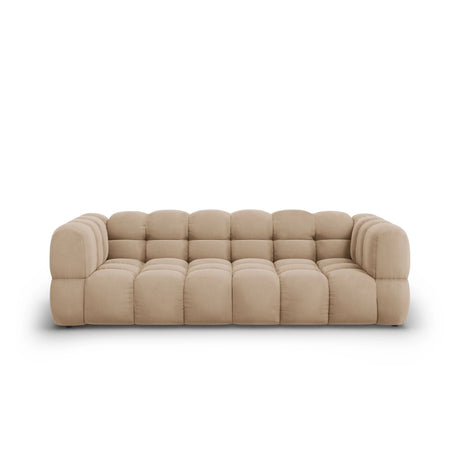 Sky 4-Sitzer Sofa aus Samt in Sand (Casino Lion), 244x102x70 cm von Cosmopolitan Design – Bild 1