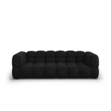 Sky 4-Sitzer Sofa aus Samt in Schwarz (Casino Black), 244x102x70 cm von Cosmopolitan Design – Bild 1
