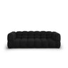 Sky 4-Sitzer Sofa aus Samt in Schwarz (Casino Black), 244x102x70 cm von Cosmopolitan Design – Bild 1