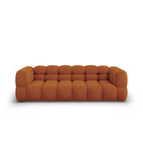 Sky 4-Sitzer Sofa aus Samt in Terrakotta (Casino Terracota), 244x102x70 cm von Cosmopolitan Design – Bild 1