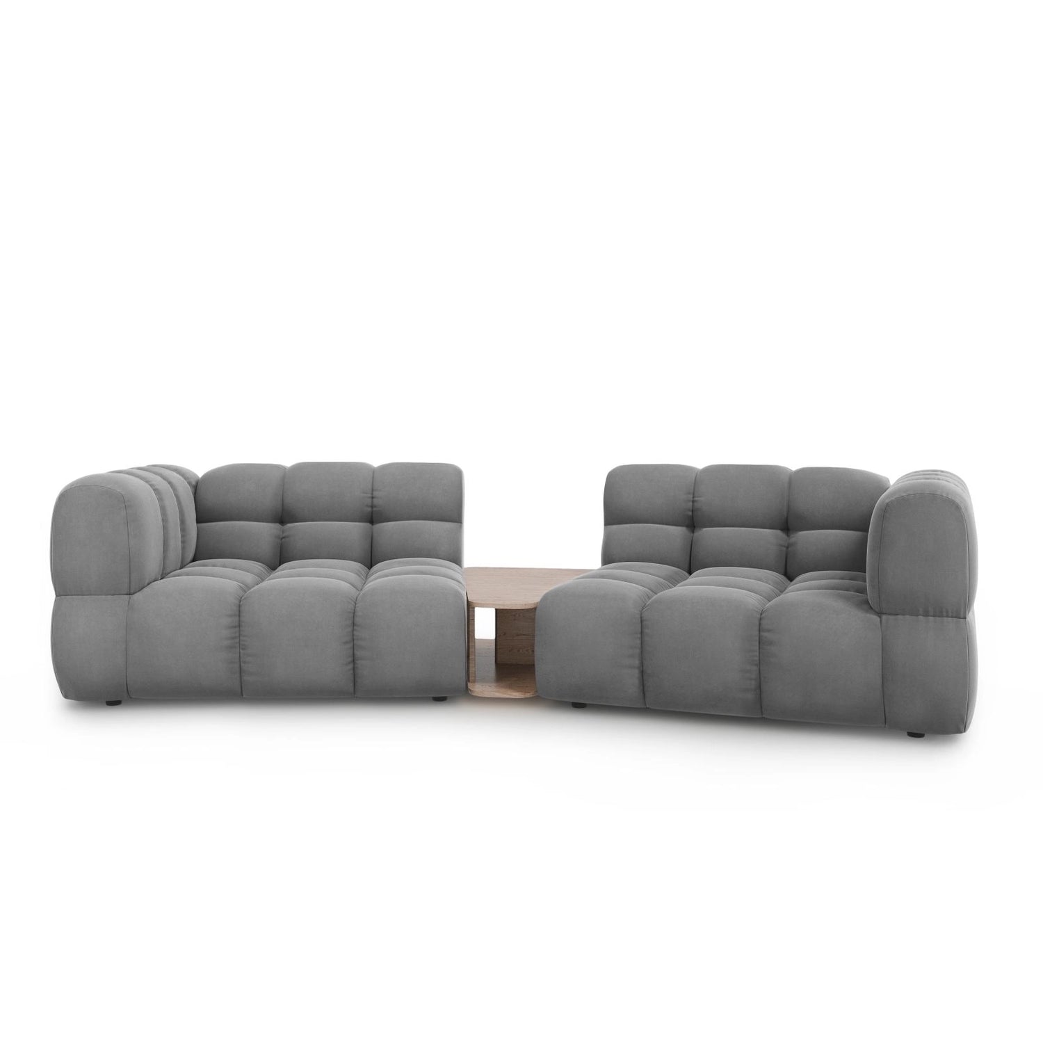 Sky Modulares 2-Sitzer Sofa aus Samt, 280x148 cm von Cosmopolitan Design – Bild 1