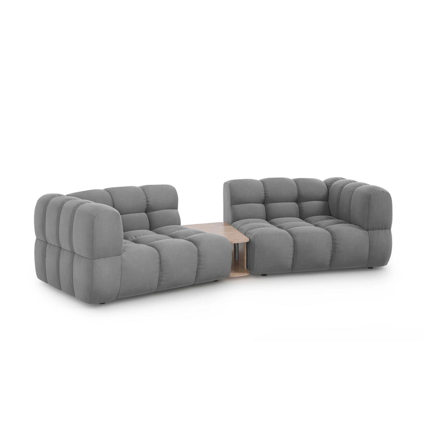 Sky Modulares 2-Sitzer Sofa aus Samt, 280x148 cm von Cosmopolitan Design – Bild 3