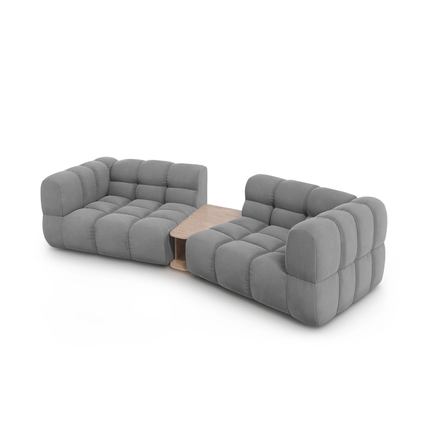 Sky Modulares 2-Sitzer Sofa aus Samt, 280x148 cm von Cosmopolitan Design – Bild 4