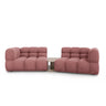Sky Modulares 2-Sitzer Sofa aus Samt in Flamingo (Casino Salmon), 280x148 cm von Cosmopolitan Design – Bild 1