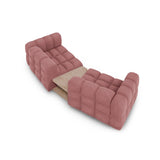 Sky Modulares 2-Sitzer Sofa aus Samt in Flamingo (Casino Salmon), 280x148 cm von Cosmopolitan Design – Bild 5