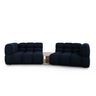 Sky Modulares 2-Sitzer Sofa aus Samt in Königsblau (Casino Deep Blue), 280x148 cm von Cosmopolitan Design – Bild 1