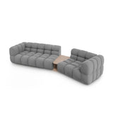 Sky Modulares 3-Sitzer Sofa, Rechte Seite, aus Samt, 353x148 cm von Cosmopolitan Design – Bild 4