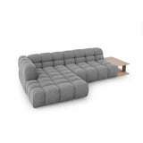 Sky Modulares 4-Sitzer Ecksofa, Linke Seite, aus Samt, 297x162 cm von Cosmopolitan Design – Bild 4