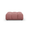 Sky Pouf aus Samt in Flamingo (Casino Salmon), 102x80x43 cm von Cosmopolitan Design – Bild 1