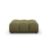 Sky Pouf aus Samt in Hellgrün (Casino Forest), 102x80x43 cm von Cosmopolitan Design – Bild 1