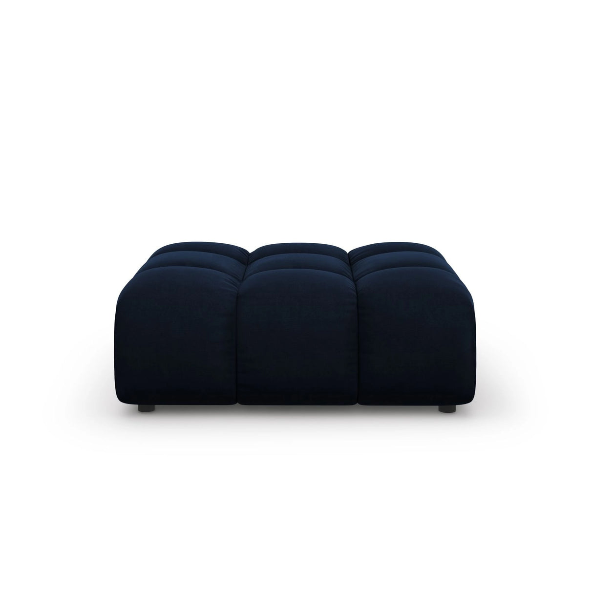 Sky Pouf aus Samt in Königsblau (Casino Deep Blue), 102x80x43 cm von Cosmopolitan Design – Bild 1