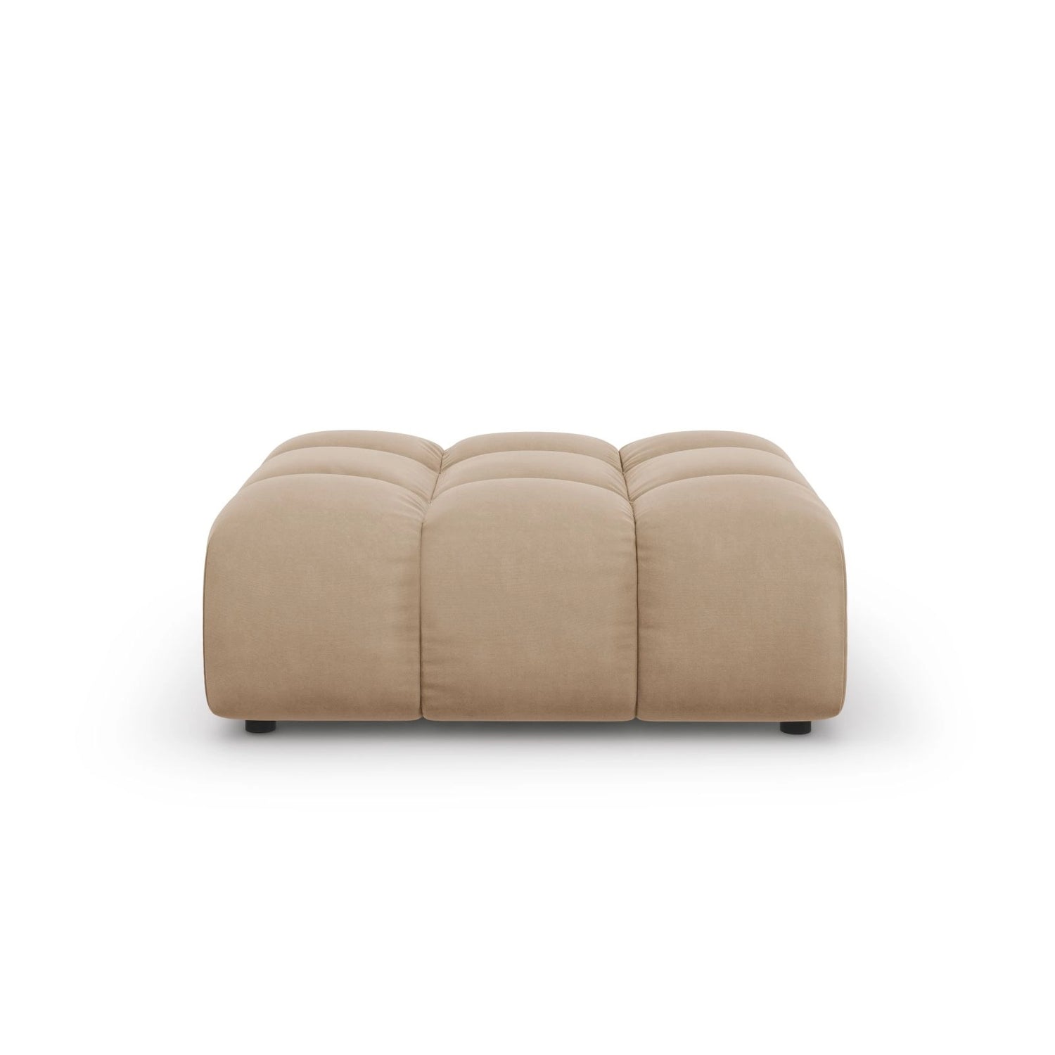 Sky Pouf aus Samt in Sand (Casino Lion), 102x80x43 cm von Cosmopolitan Design – Bild 1